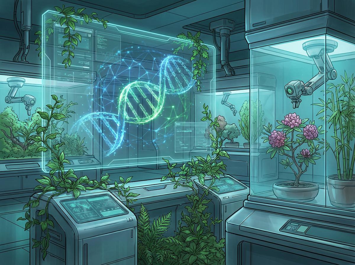 91 AI植物视频剪辑