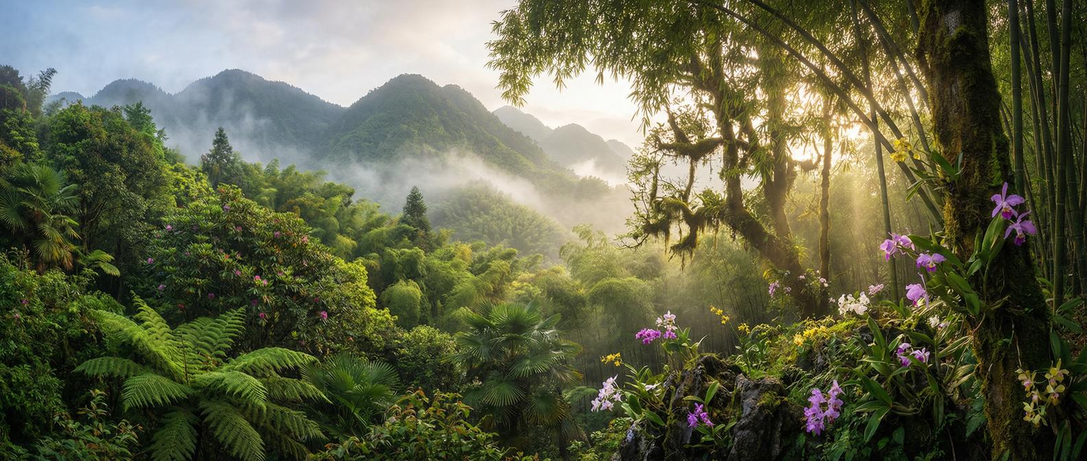 91植物视频社区 - 峨眉山植物视频全景